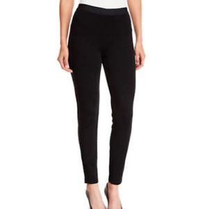 Eileen Fisher Black Tencel Ponte Sculpting Leggings